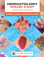 Обложка книги «Dermatology Made Easy» (д-р Аманда Окли)